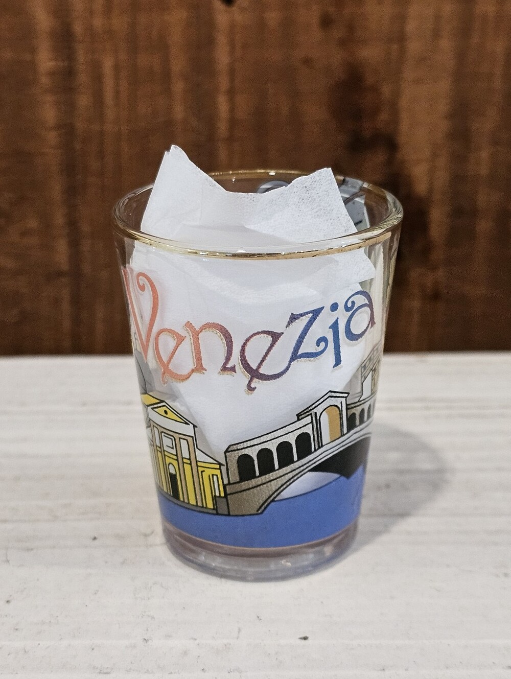 Vintage 80's/90's "Venezia" (Venice, Italy) Souvenir Shot Glass